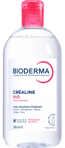 CREALINE H2O soufflé à froid eau micellaire   500ml