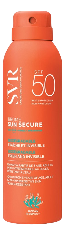 SUN SECURE SPF 50+ brume   200ml