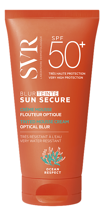 SUN SECURE BLUR SPF 50+ crème teinte   50ml
