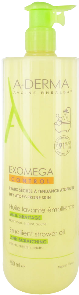 Exomega contrôl huile lavante émolliente